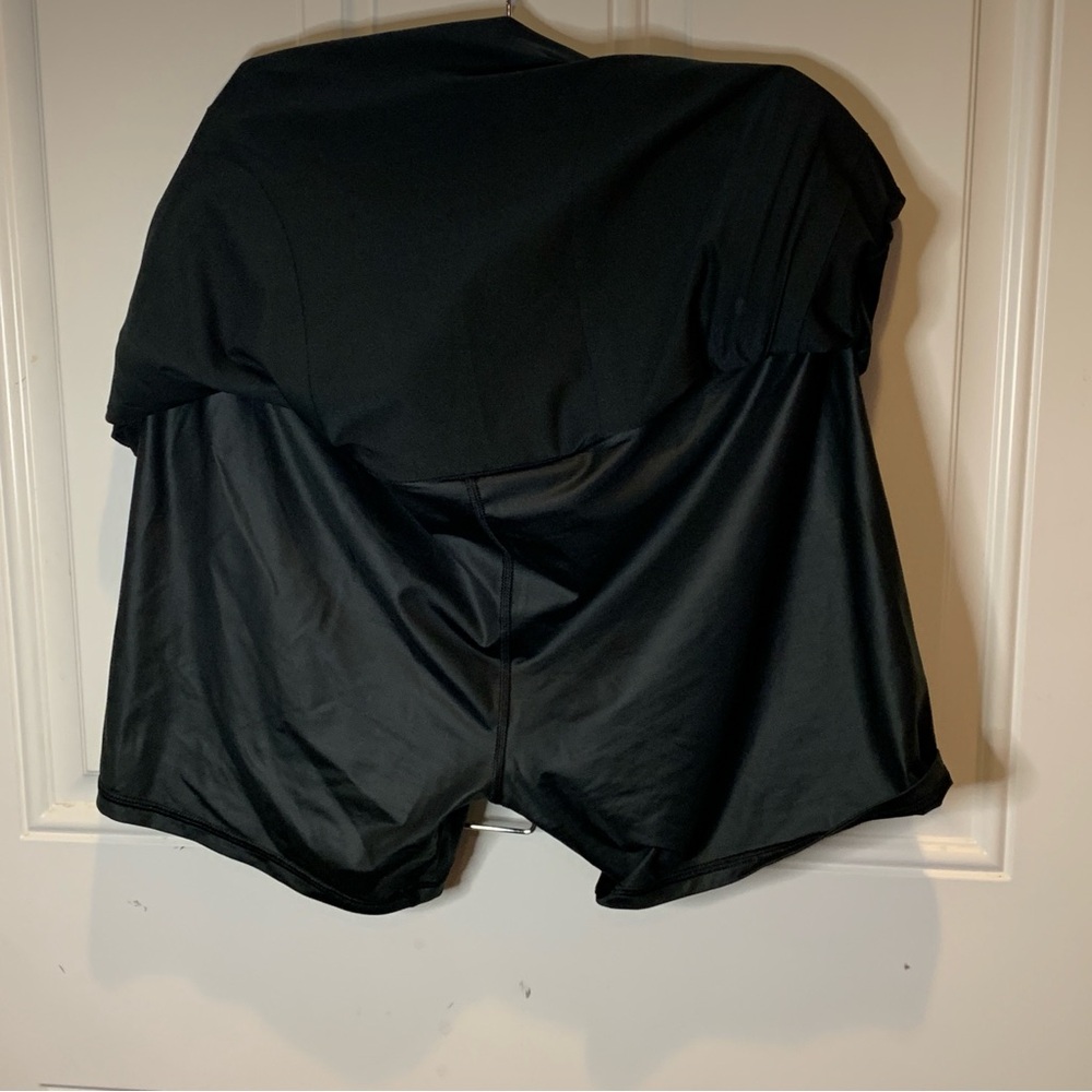 G/Fore Silky Tech Nylon A-Line Skort Shade Onyx Black Sz M Retail Price $145.00 - Picture 15 of 16